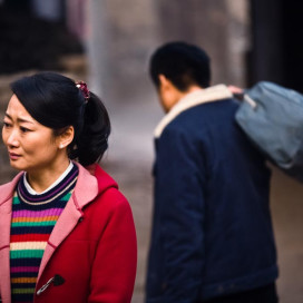 Zhao Tao in a scene from Jia Zhangke's "Mountains May Depart."