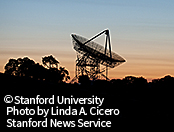 Stanford Dish photo by Linda A. Cicero, Stanford News Service