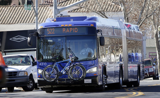 Photo of new VTA buses