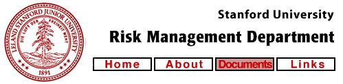 Stanford University

Risk Management Department