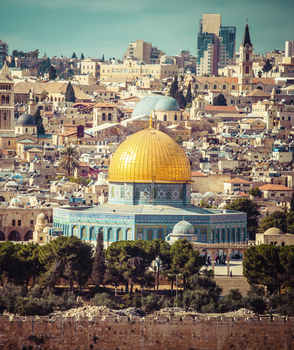 Mousque of Al-aqsa in Old Town - Jerusalem, Israel