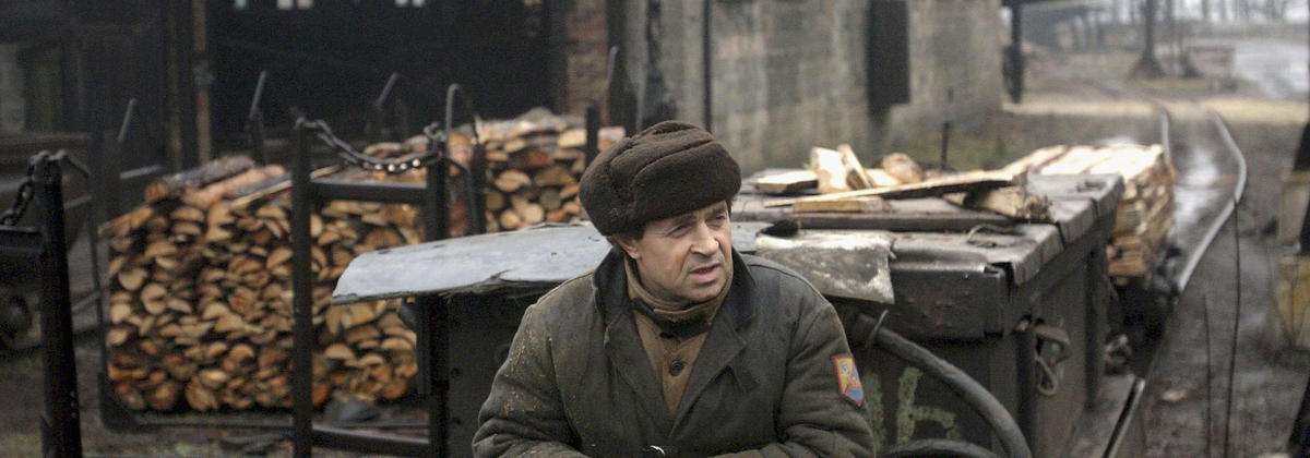 A coal miner in Donetsk, Ukraine