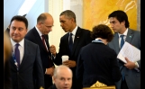 President Obama Talks With Prime Minister Letta