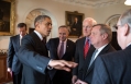 President Barack Obama Meets With Bipartisan Leadership Of Congress