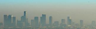 image of smog over LA