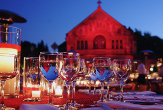 Dinner on the Quad