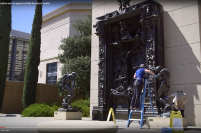 Thumbnail for 'Stanford conservators work to preserve Rodin Sculpture Garden'