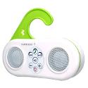 Ivation Waterproof Wireless Bluetooth Shower Speaker and Handsfree speakerphone for All Bluetooth Devices (White)
