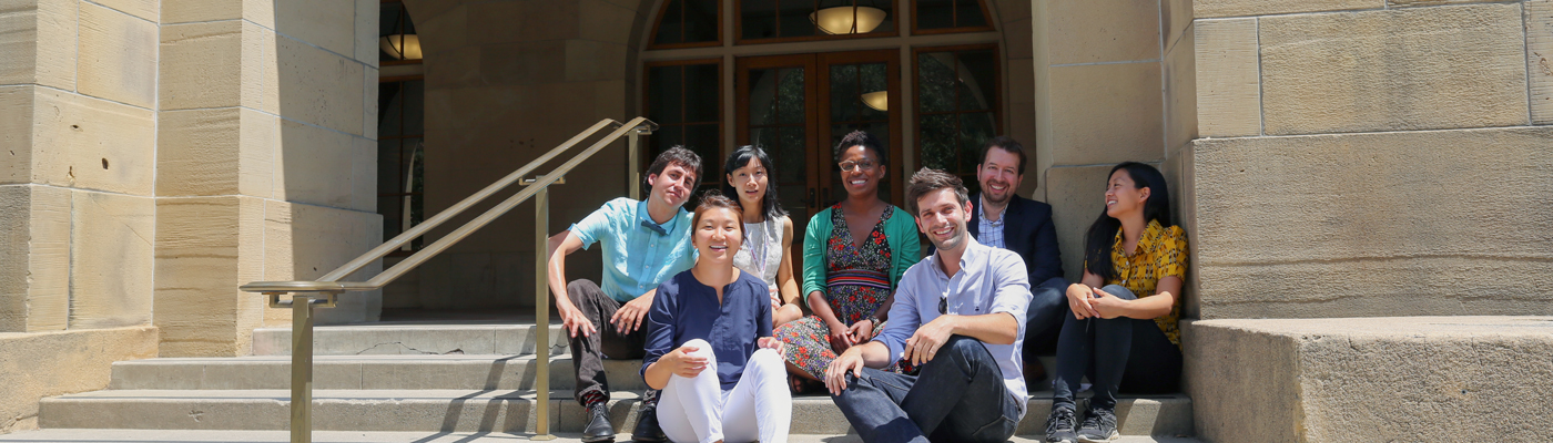 Photo of Stanford GSE students