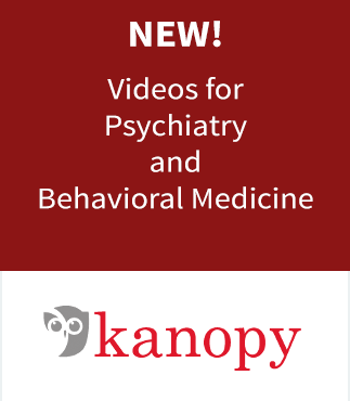 NEW!! Videos for Psychiatry and Behavioral Medicine announcement
