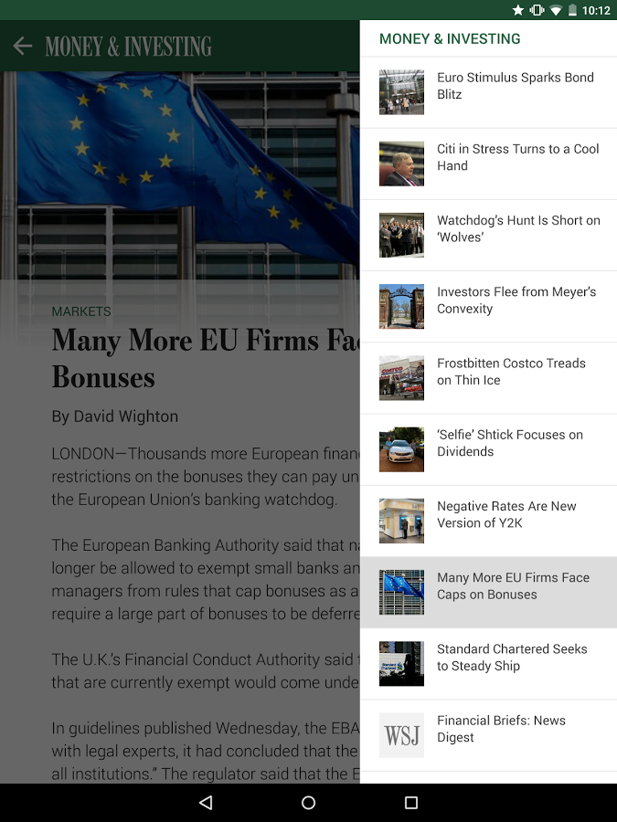    The Wall Street Journal- screenshot  