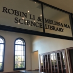 Robin Li and Melissa Ma Science Library