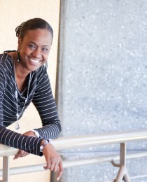 photo of female employee smiling