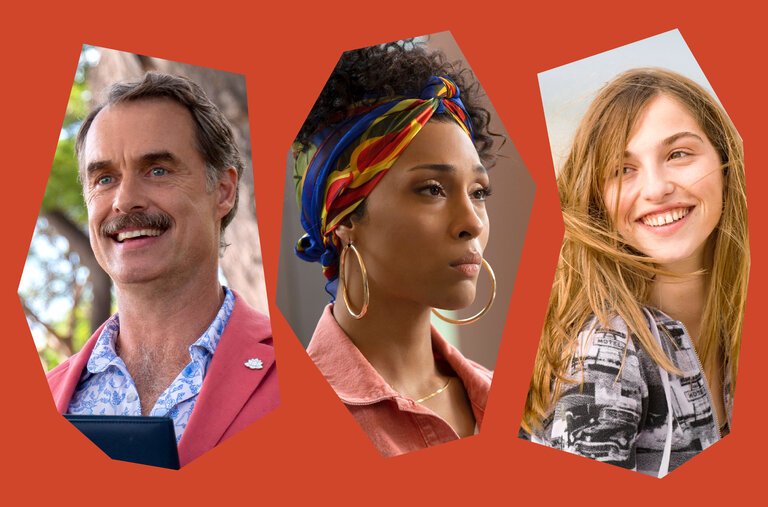 “The White Lotus,” Pose” and “Laetitia” (with from left, Murray Bartlett, Mj Rodriguez and Marie Colomb) were among television’s best in 2021.