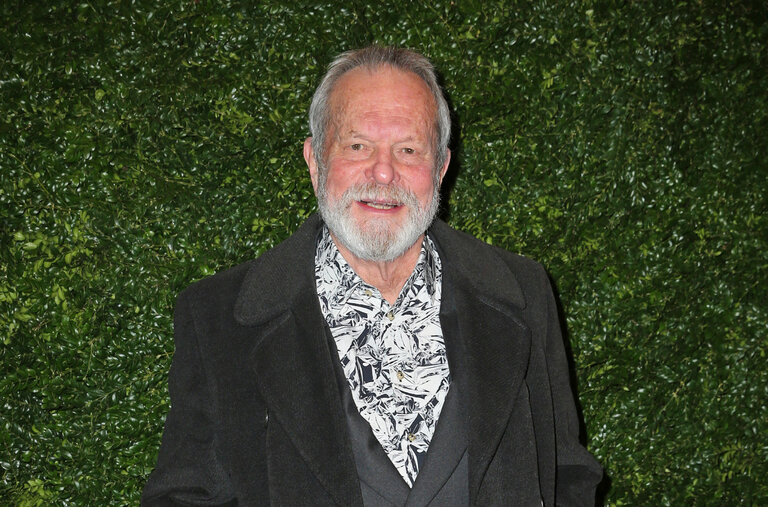 Terry Gilliam in 2020. On Monday, Gilliam wrote on Facebook that a group of up-and-coming theatermakers had “intimidated” the Old Vic into canceling “Into the Woods.”