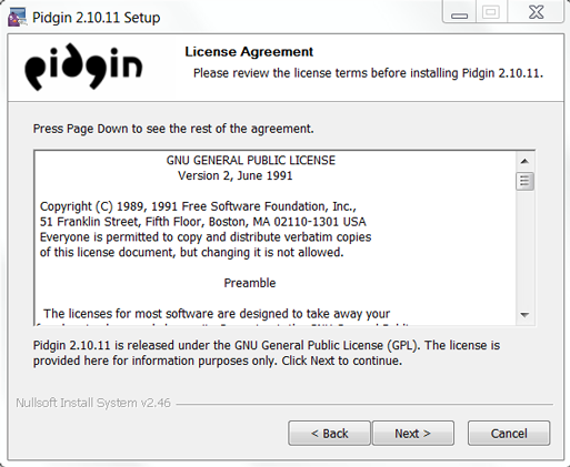 license agreement