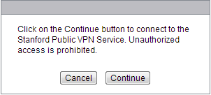 continue with installing VPN client