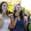 Sophomore College Closing Barbeque Bubbles