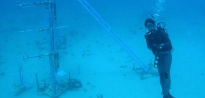 underwater flux tower