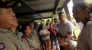 Costa Rica’s president Luis Guillermo Solís talks with program participants