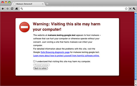 Google Chrome Safe Browsing