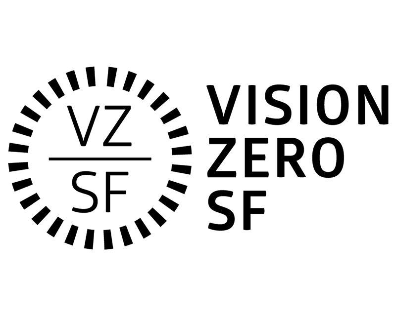 vision zero logo black on white