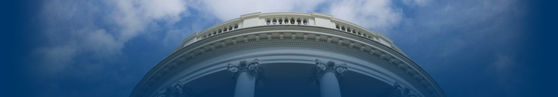Image of the South Portico of the White House