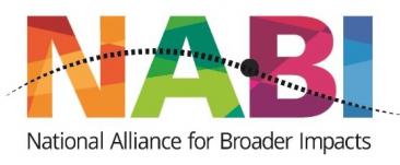 National Alliance for Broader Impacts