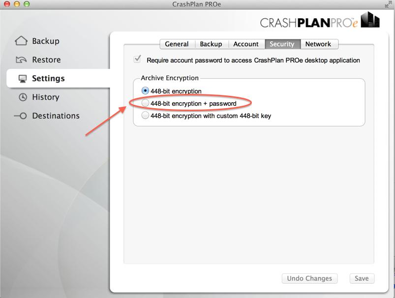 CrashPlan Verification