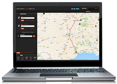 Harley Davidson powered by Google Maps APIs