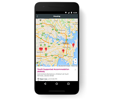 Infoxchange powered by Google Maps APIs