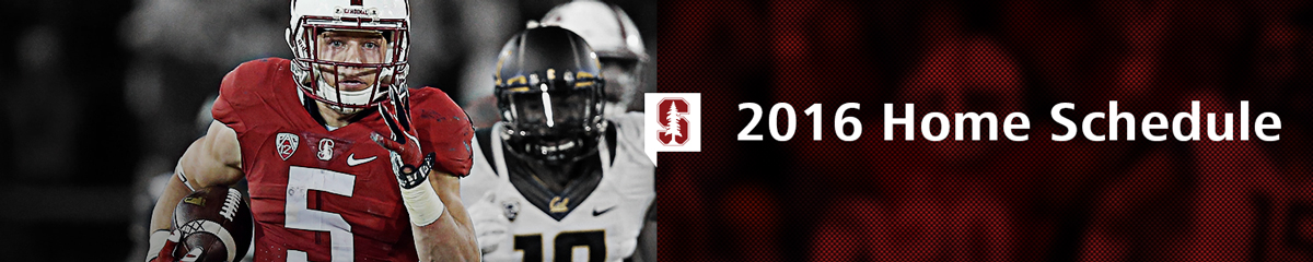 Stanford Football Schedule for the 2016 season