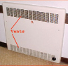 Heater with Vents Highlighted