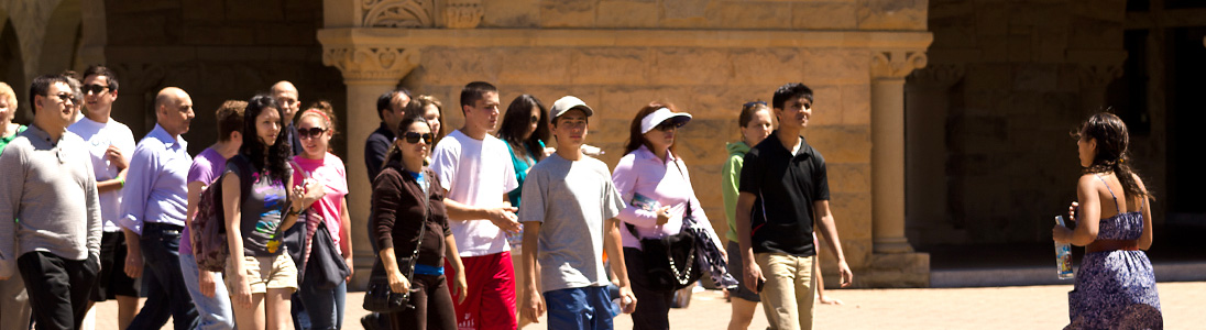 Walking tour group