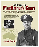book cover of An Officer in MacArthur’s Court