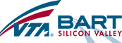 VTA BART Silicon Valley color logo