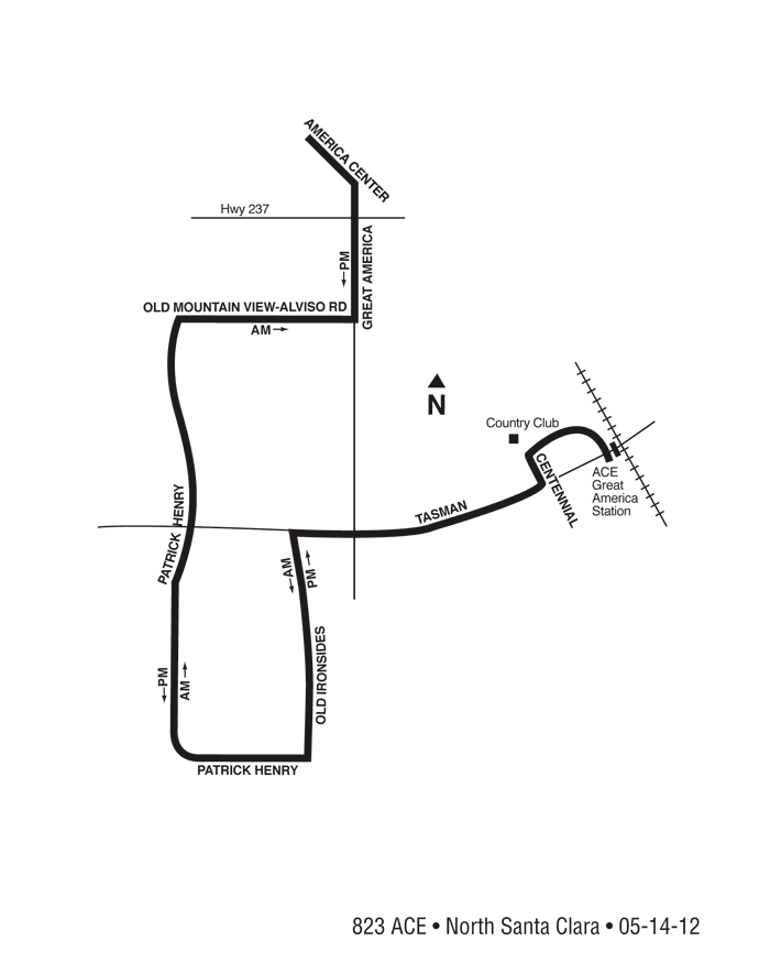 Route 823 Map