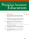 Journal cover: Journal of Physician Assistant Education