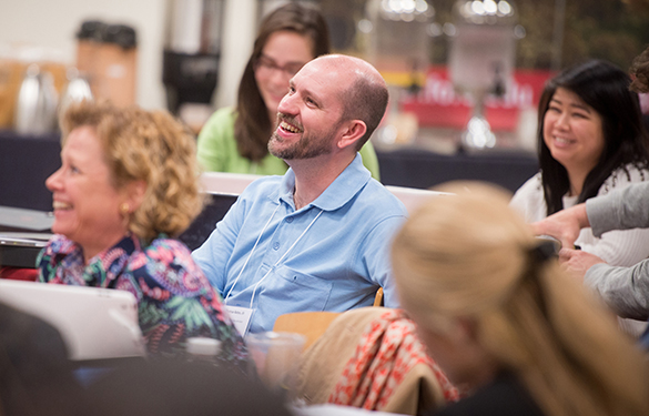 Photo of staff in professional development course