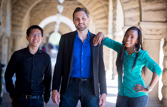 Group photo of Stanford staffers