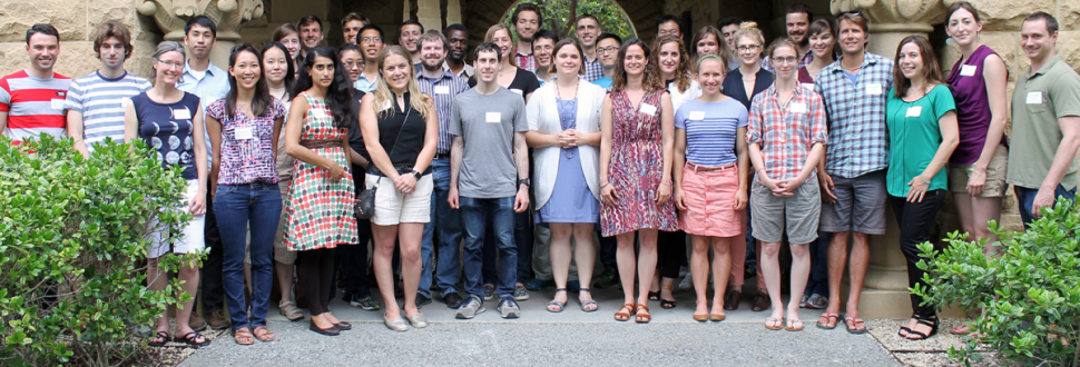 Group of students at 2015 SIGF mixer