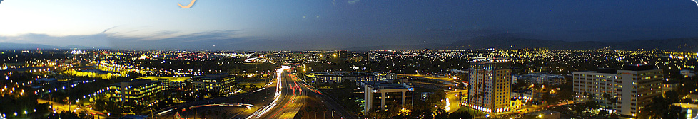 Cityscape at night