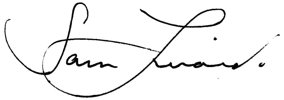 Sam Liccardo signature