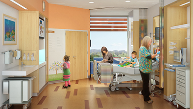 Lucile Packard Children's Hospital Stanford expansion renderings