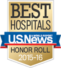 Stanford Health Care-Stanford Hospital Named to U.S. News & World Report's 2015-16 Best Hospitals Honor Roll