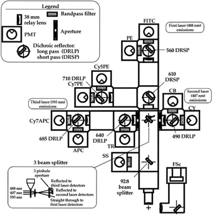 9-color, 11-param sorter