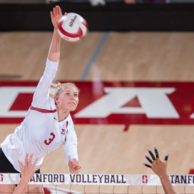 Stanford, CA, August 28, 2015.Stanford Women's Volleyball vs. Texas A&M  Pavilion.