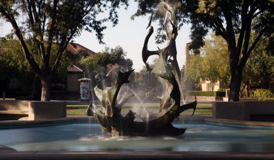 The Claw Fountain at White Plaza