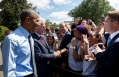 Presidents Greet AmeriCorps