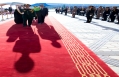 President Obama and King Salman Walk Along the Red Carpet